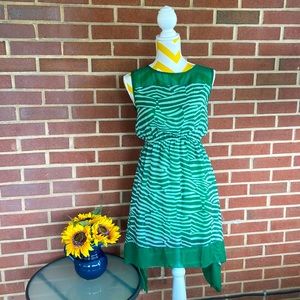 Silk Patterned Dress